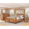 Picture of Larvik Rustic Solid Wood 1 Drawer Nightstand