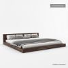 Picture of Sierra Nevada Rustic Solid Wood Low Profile Platform Bed