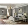Picture of Hartlepool White Solid Wood 4 Drawer Long Dresser