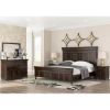 Picture of Jerold Modern Rustic Solid Hardwood 6 Drawer Dresser