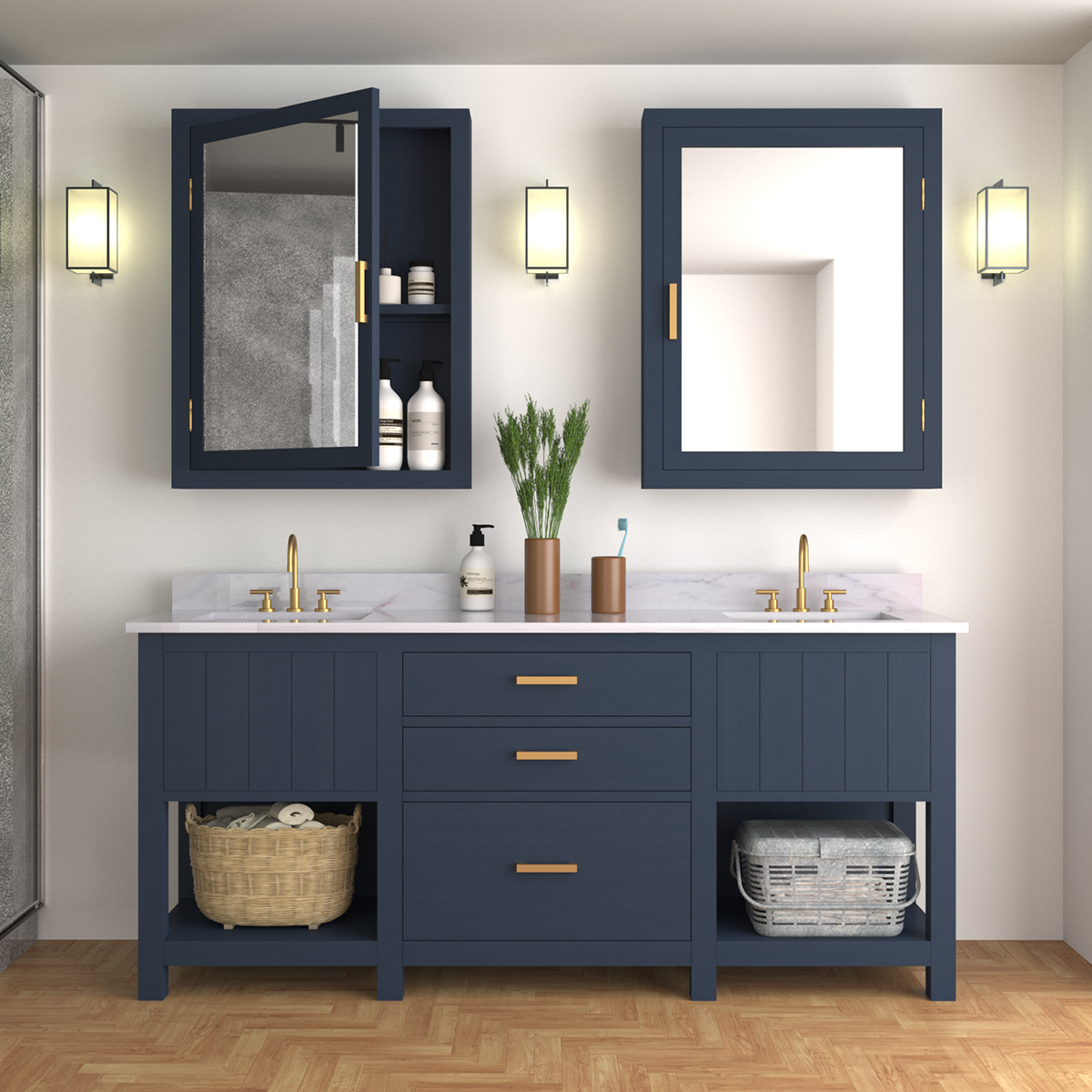 Modern Vanity Cabinets 12 Refreshing Bathroom Furniture Ideas