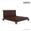 Picture of Oraibi Solid Mahogany Wood 4 Piece Bedroom Set