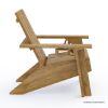 Picture of Kern Teak Wood Adirondack Chair with Cup Holder 