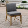 Picture of Merced Teak Outdoor Dining Chair with Cushion