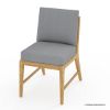 Picture of Merced Teak Outdoor Dining Chair with Cushion