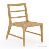 Picture of Merced Teak Outdoor Dining Chair with Cushion