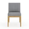 Picture of Merced Teak Outdoor Dining Chair with Cushion