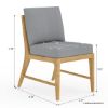 Picture of Merced Teak Outdoor Dining Chair with Cushion
