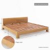 Picture of Rebersburg Solid Teak Wood Platform Bed