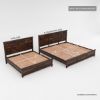 Picture of Antwerp Rustic Farmhouse Solid Wood Platform Bed Frame