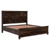 Picture of Antwerp Rustic Farmhouse Solid Wood Platform Bed Frame