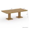 Picture of Merced Modern Outdoor Pedestal Dining Table
