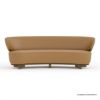 Picture of Wasco Contemporary 3 Seater Curved Leather Sofa