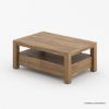 Picture of Glenbrook Solid Wood 2 Tier Coffee Table​ With Drawers