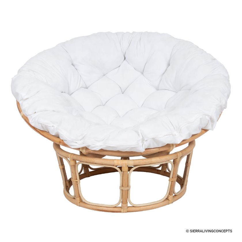 Paulsboro Outdoor Papasan Chair with Cushion Dimension Image