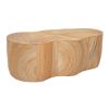 Picture of Vancouver Natural Rattan Bohemian Patio Coffee Table