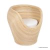 Picture of Buffington Curved Tub Natural Rattan Accent Chair