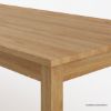 Picture of Peshtigo Teak Wood Farmhouse Large Dining Table For 10