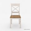 Picture of Raleigh Farmhouse Cross Back Solid Wood Dining Chair