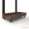 Picture of Kissimmee Solid Wood Corner Desk with Bookcase