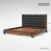 Picture of Brickell Solid Wood Low Profile 4 Piece Bedroom Set
