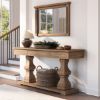 Picture of Largo Rustic Farmhouse 70 Inch Console Table with Drawer