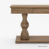 Picture of Largo Rustic Farmhouse 70 Inch Console Table with Drawer