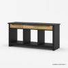 Picture of Aventura Black Entryway Console Table with Storage