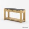 Picture of Stanley Solid Wood Modern Console Table with Drawers