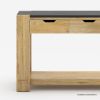 Picture of Stanley Solid Wood Modern Console Table with Drawers