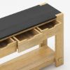 Picture of Stanley Solid Wood Modern Console Table with Drawers
