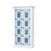 Picture of Autaugaville Brass Inlay Hand Painted Antique Armoire