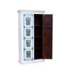 Picture of Autaugaville Brass Inlay Hand Painted Antique Armoire
