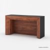 Picture of LaBelle Modern Waterfall Console Table