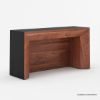 Picture of LaBelle Modern Waterfall Console Table