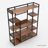 Picture of Starke 5 Shelf Traditional Kitchen Bakers Rack with Storage