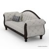 Picture of Carson Traditional Upholstered 3 Seater Tufted Chesterfield Sofa