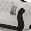 Picture of Carson Traditional Upholstered 3 Seater Tufted Chesterfield Sofa