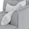 Picture of Fairfax L Shape Gray Sectional Sofa With Chaise