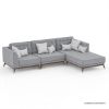 Picture of Fairfax L Shape Gray Sectional Sofa With Chaise