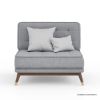 Picture of Fairfax L Shape Gray Sectional Sofa With Chaise
