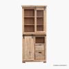 Picture of Stockton Barn Door Display Cabinet with Drawers