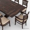 Picture of Chantilly Chic Solid Wood Extendable Dining Table Set For 8-10