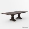 Picture of Chantilly Chic Solid Wood Extendable Dining Table Set For 8-10