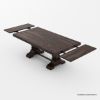 Picture of Chantilly Chic Solid Wood Extendable Dining Table Set For 8-10