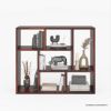 Picture of Benicia Wooden Geometric Open Shelf Bookcase (40")