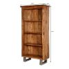 Picture of Rawlins Real Solid Wood Live Edge Bookcase (73")