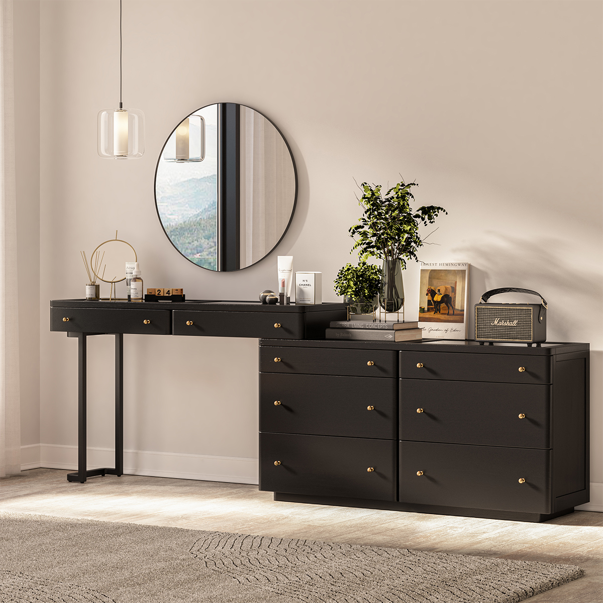 Vanity With Dresser