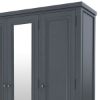 Picture of Marysville Solidwood Large Mirrored Armoire Wardrobe