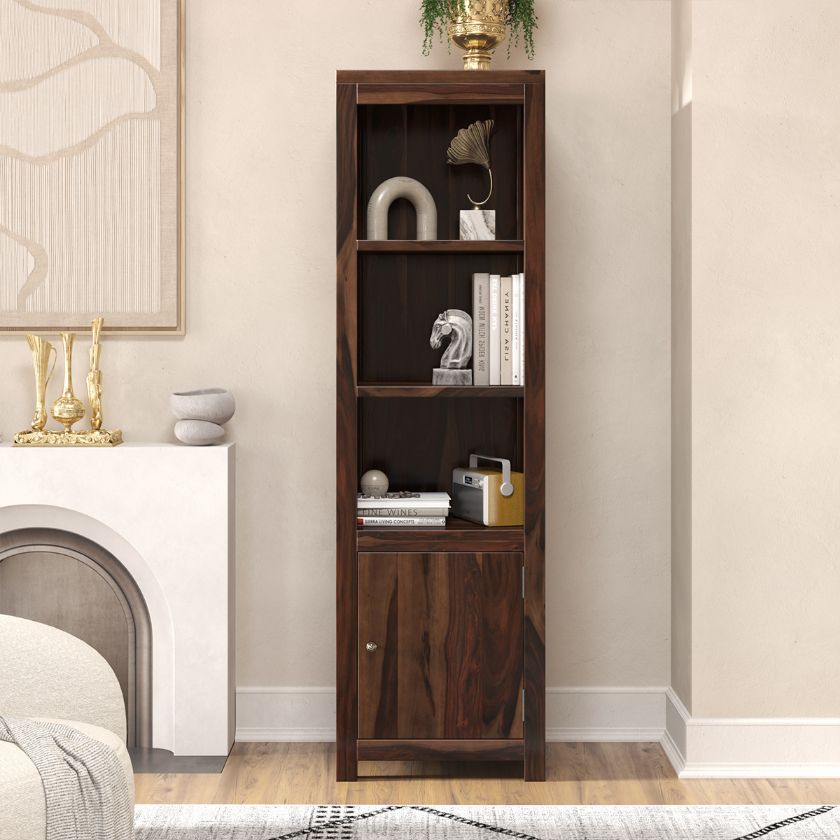 Picture of Glencoe Solid Wood Bookcase with Door